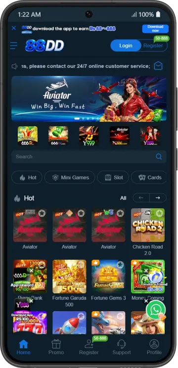 Download 88DD Game Latest Real Earning App For Android in Pakistan